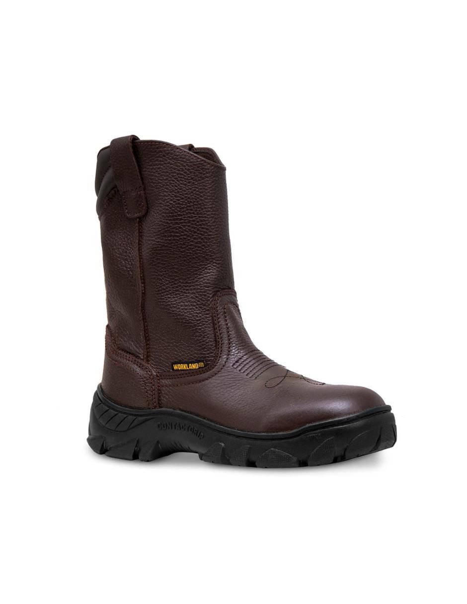 Bota de piel para hombre