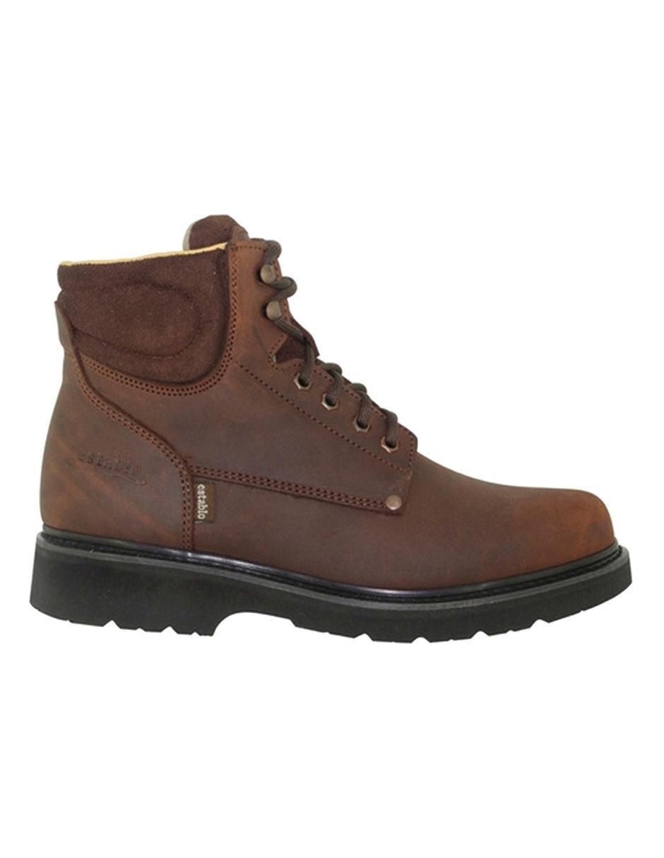Bota de piel para hombre