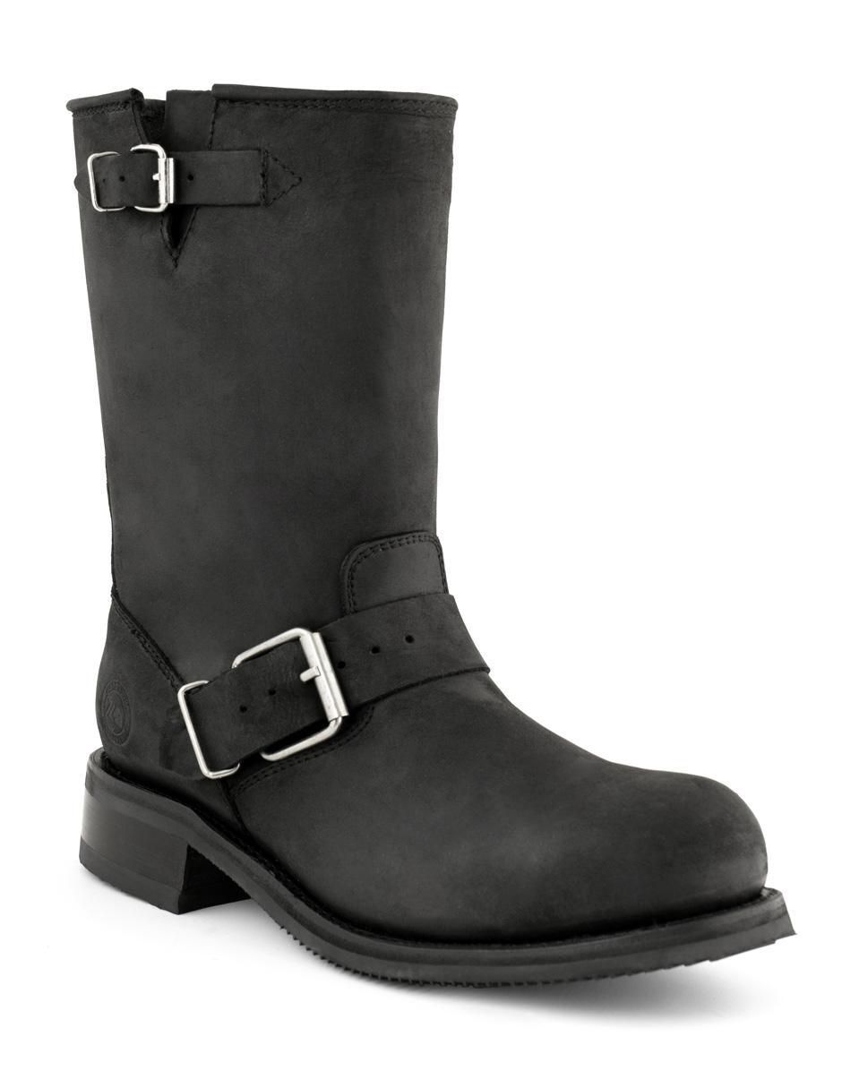 Bota de piel para hombre