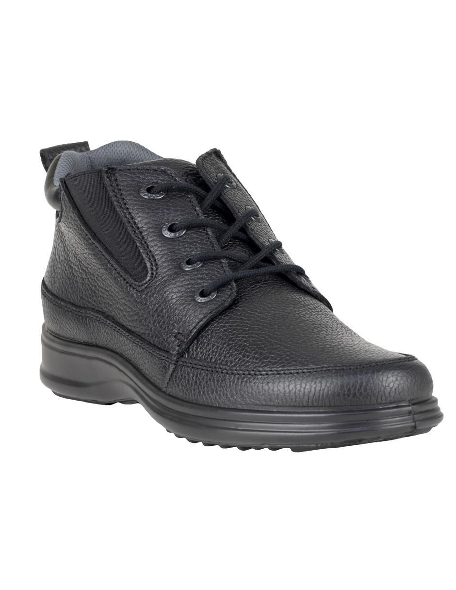 Botín de piel para hombre