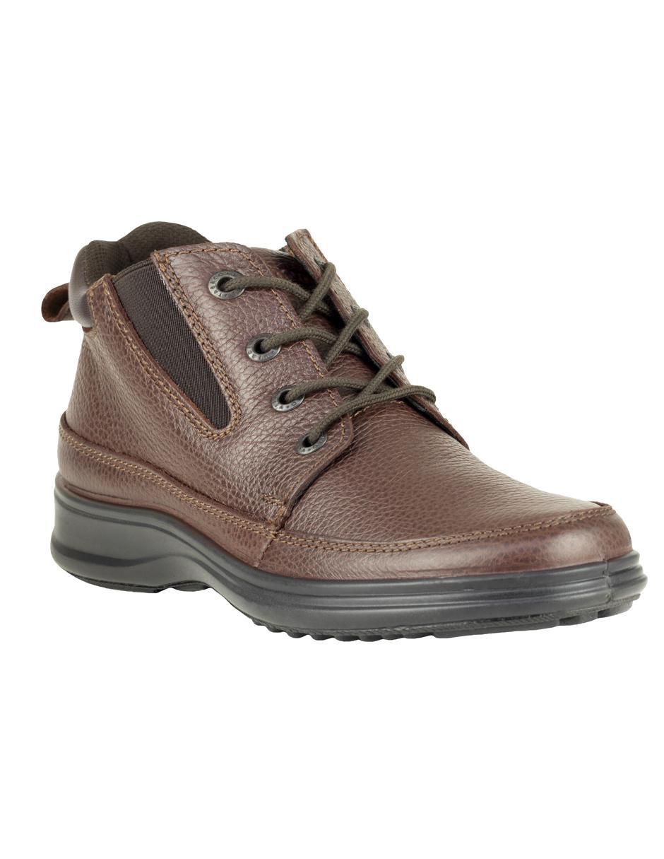 Botín de piel para hombre