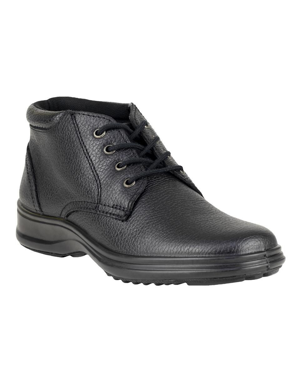 Botín de piel para hombre