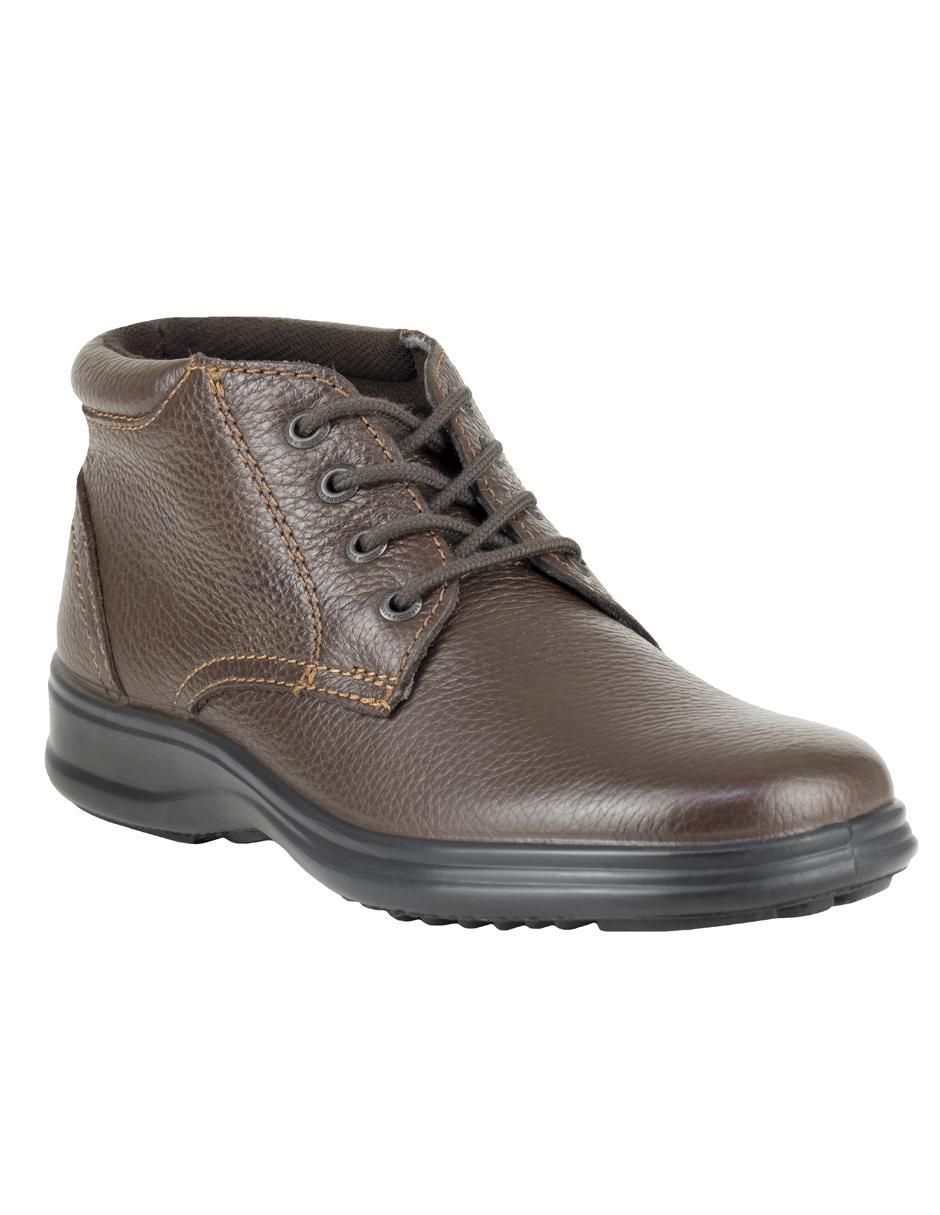 Botín de piel para hombre
