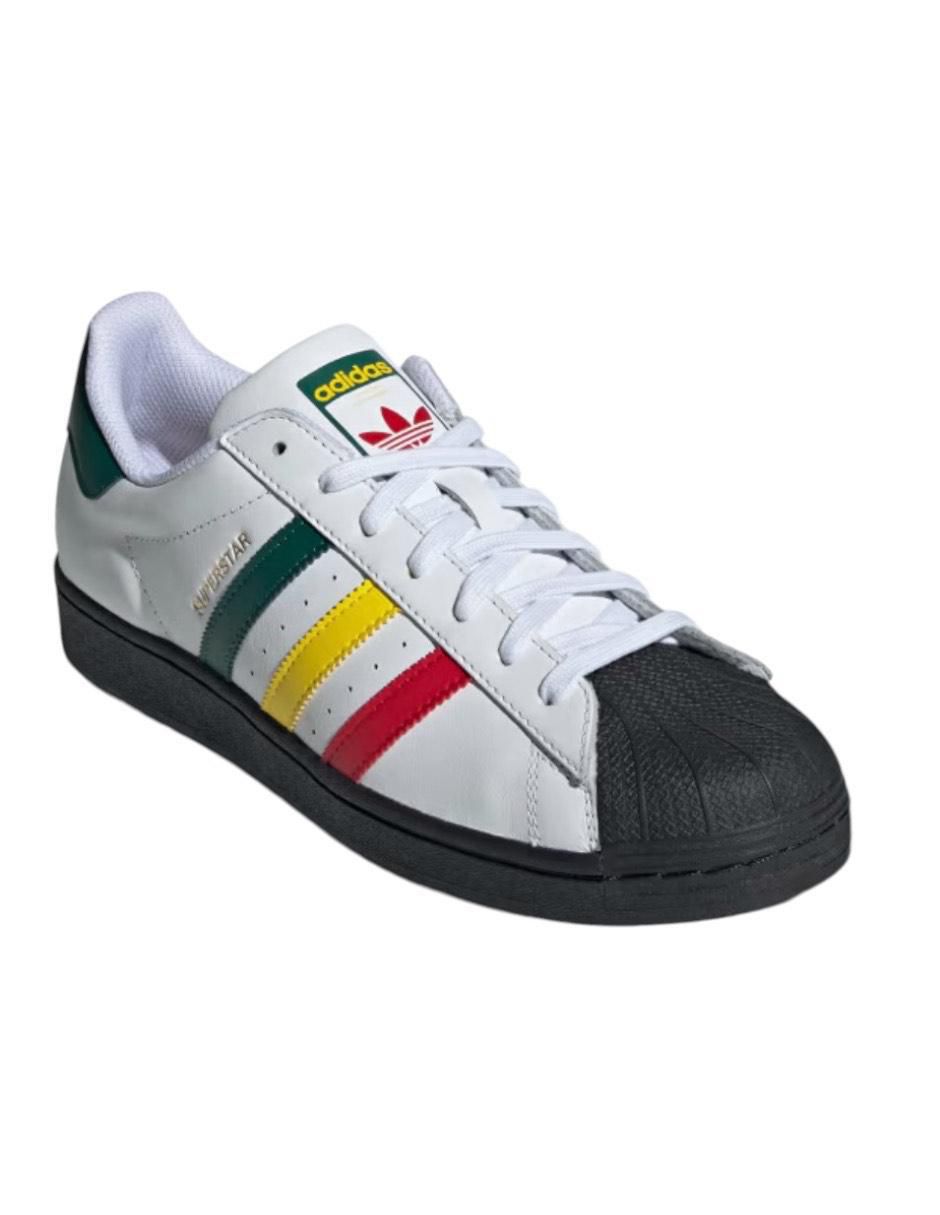 Tenis de piel Superstar para hombre 3