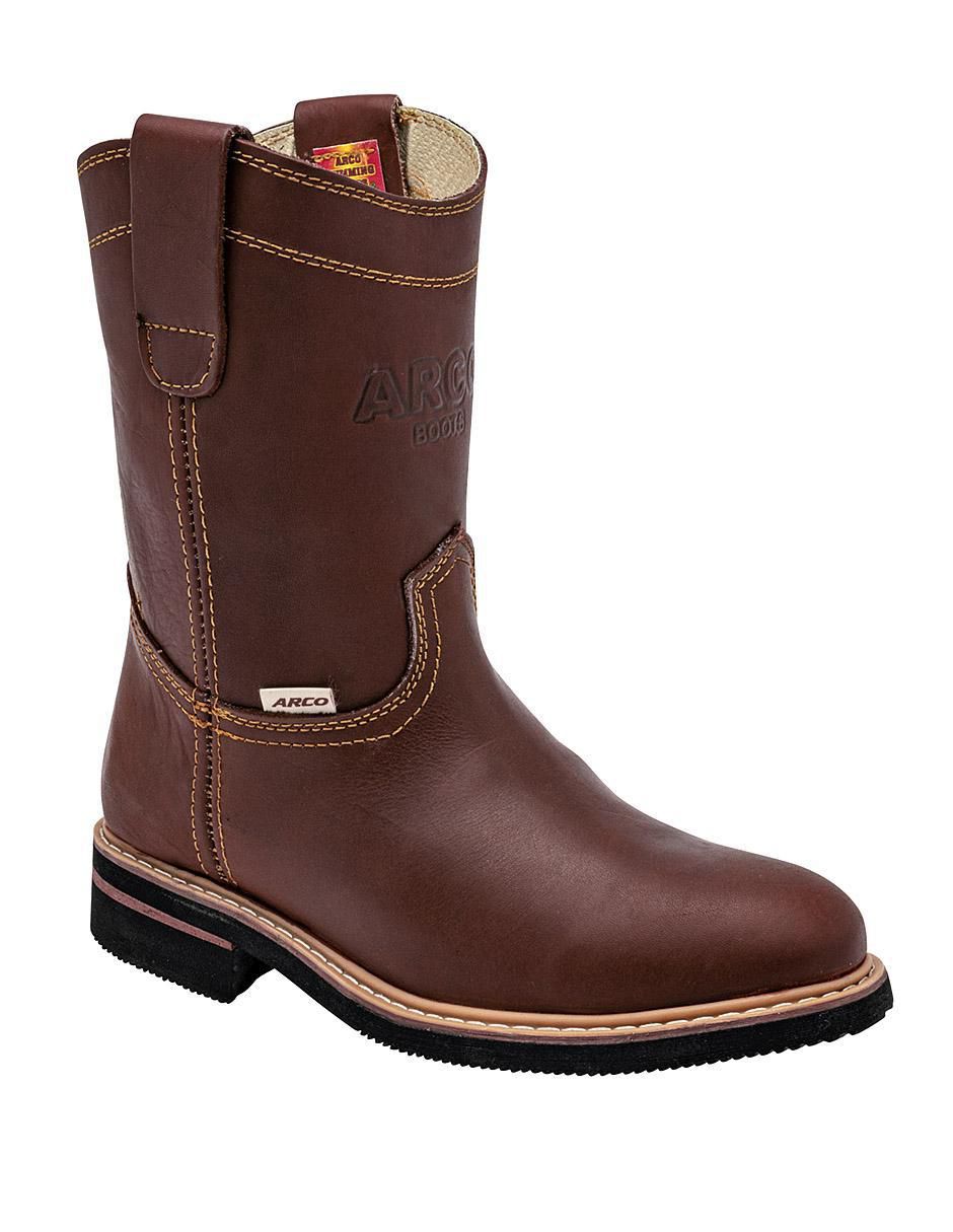 Bota de piel para hombre