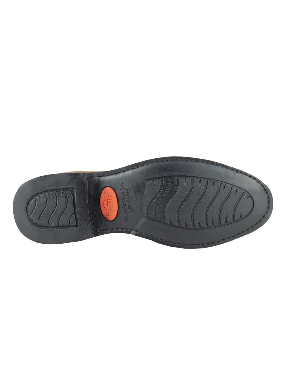 Botín de piel para hombre 4
