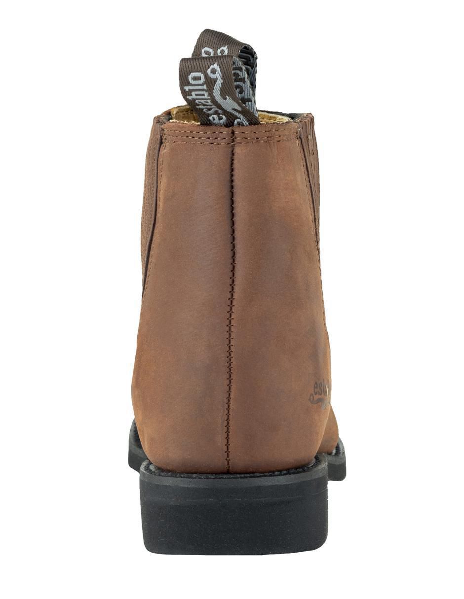 Botín de piel para hombre 5