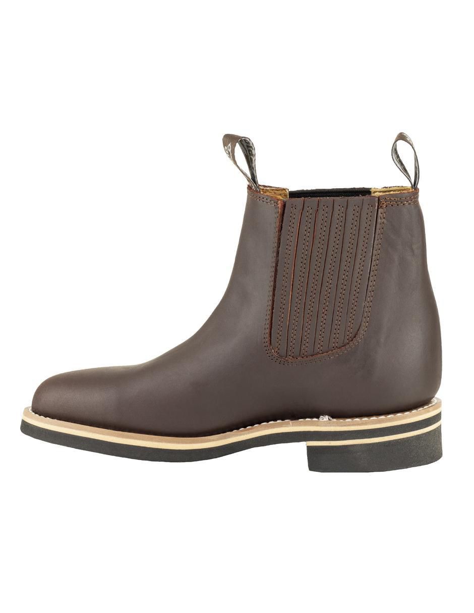Botín de piel para hombre 3