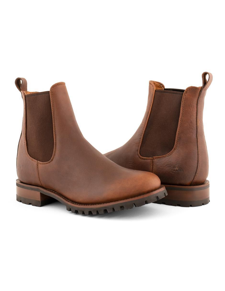 Botín de piel para hombre 4