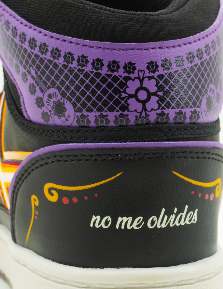 Tenis de piel Día de Muertos para hombre 4