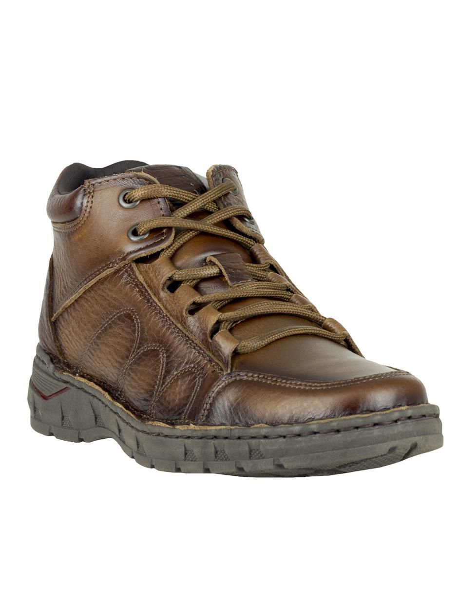 Bota de piel para hombre