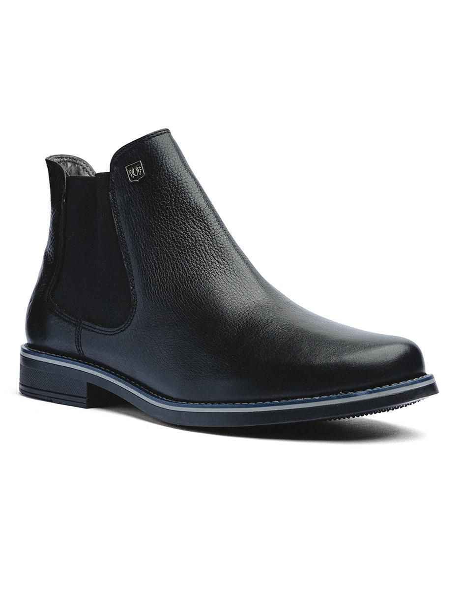 Botín de piel para hombre