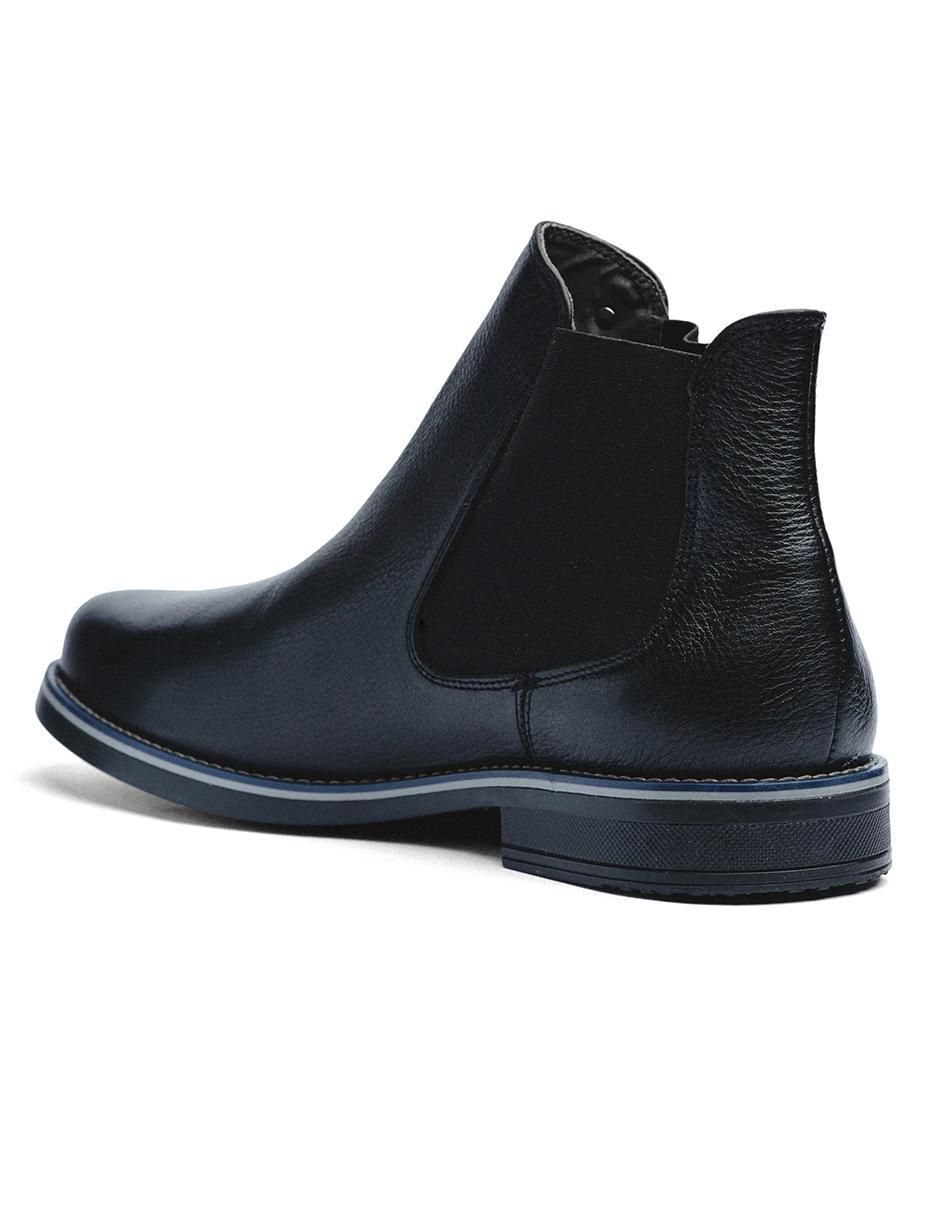 Botín de piel para hombre 4