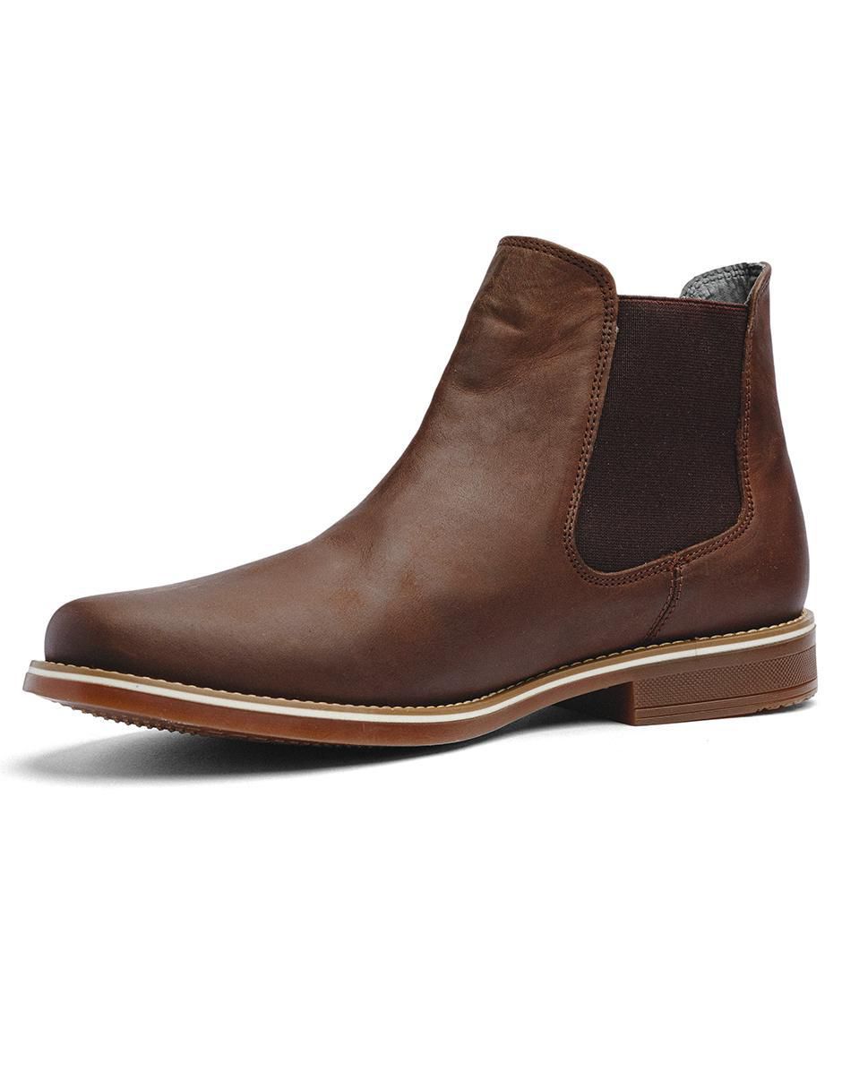 Botín de piel para hombre 6
