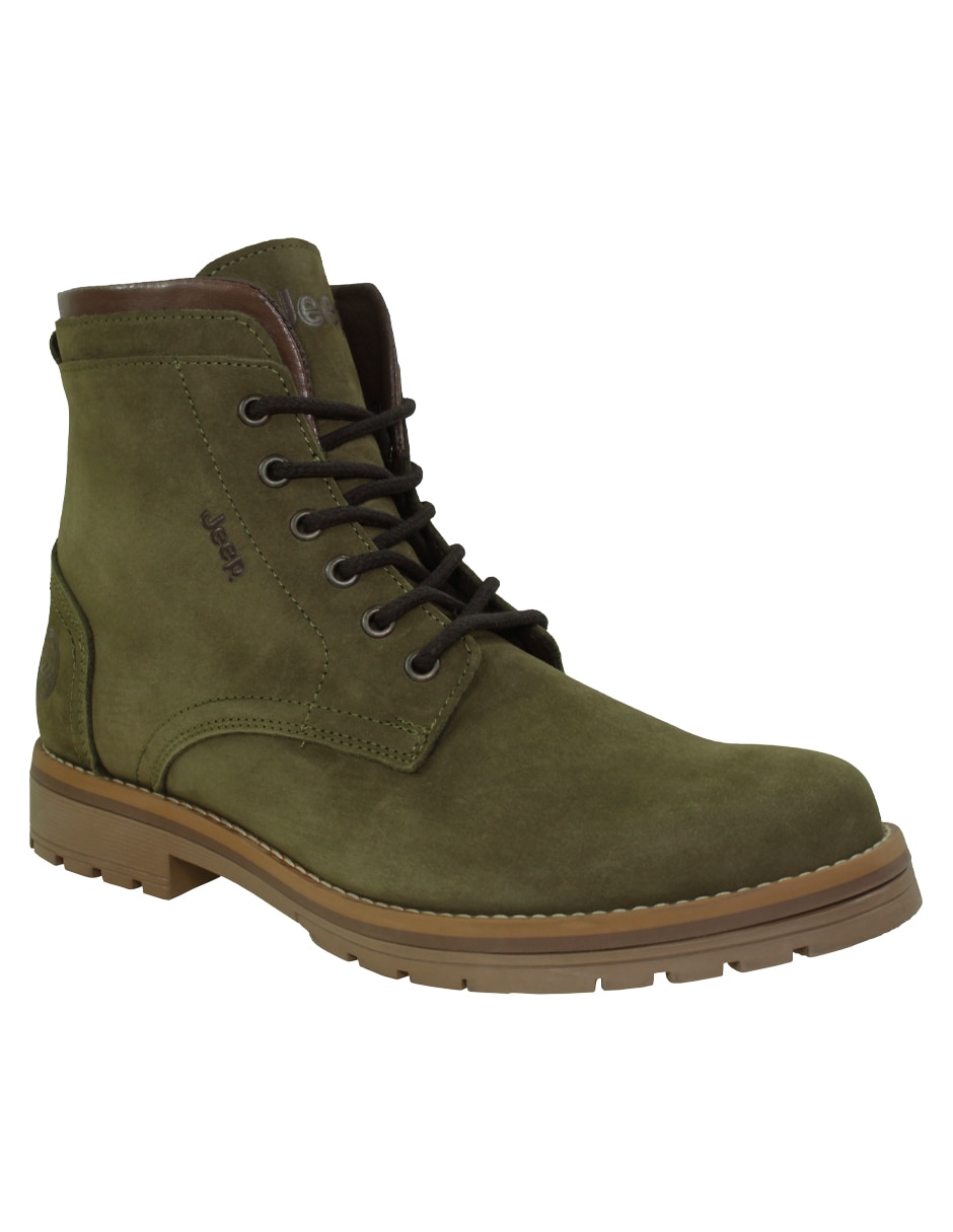 Bota de piel para hombre