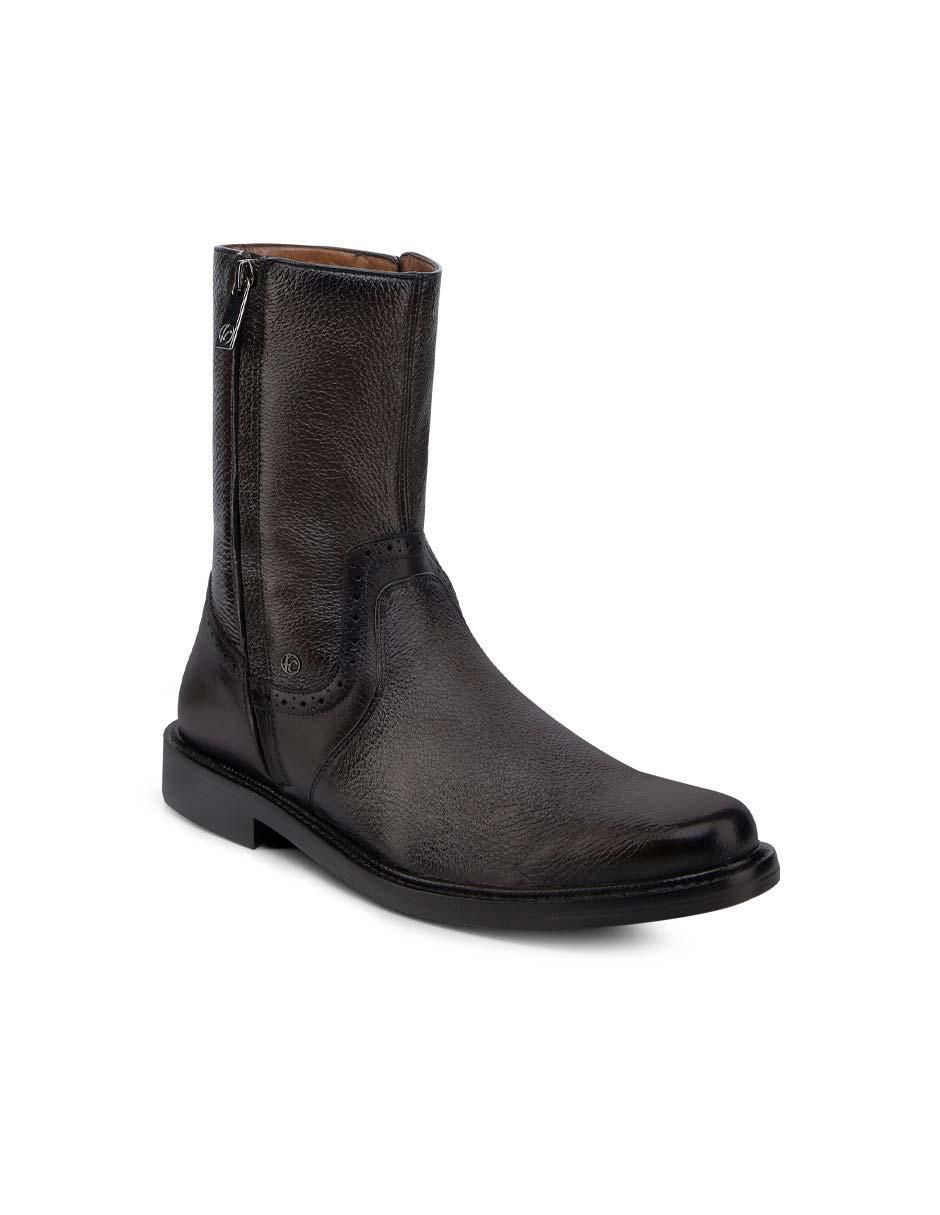 Botín de piel para hombre