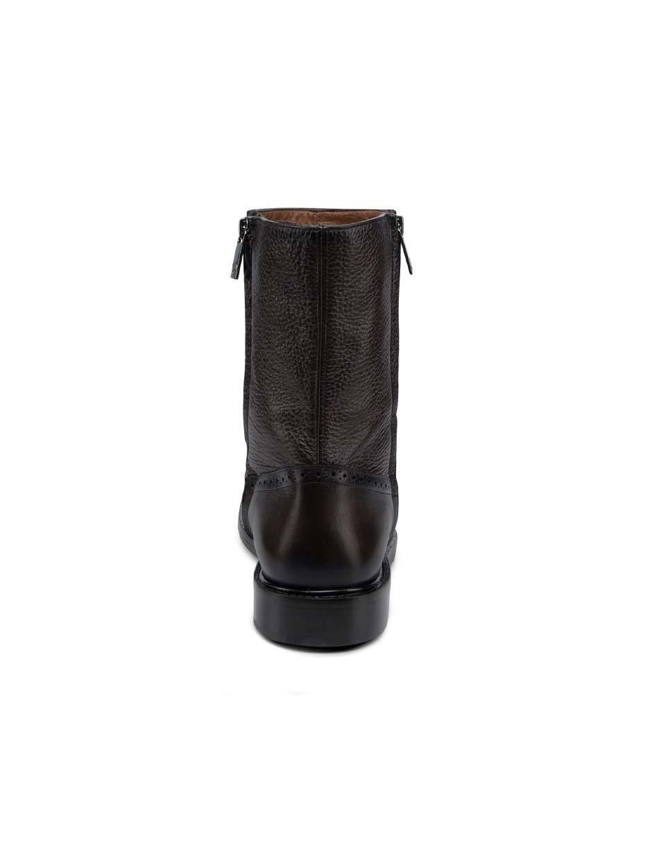 Botín de piel para hombre 5