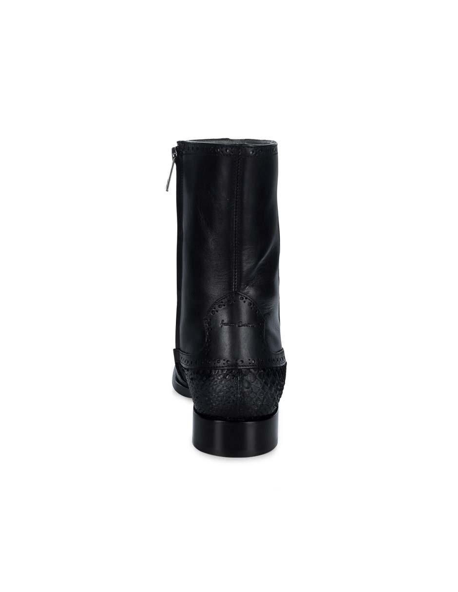 Botín de piel para hombre 5