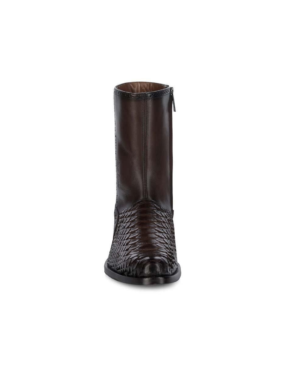 Botín de piel para hombre 4