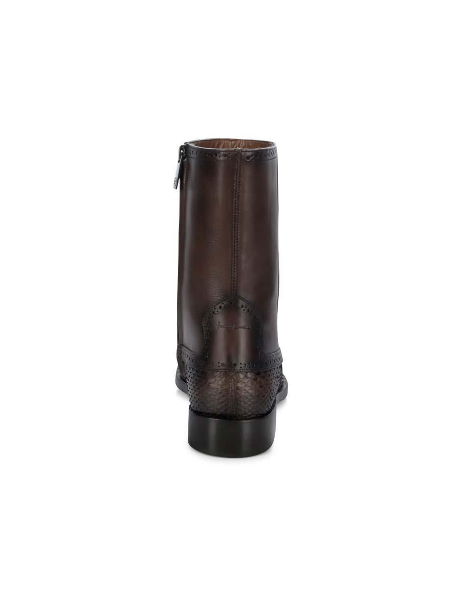 Botín de piel para hombre 6