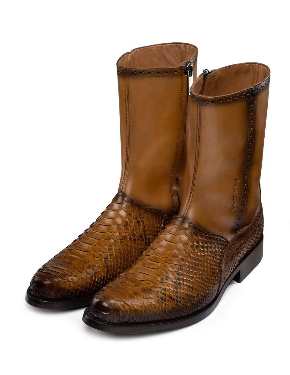 Botín de piel para hombre 6