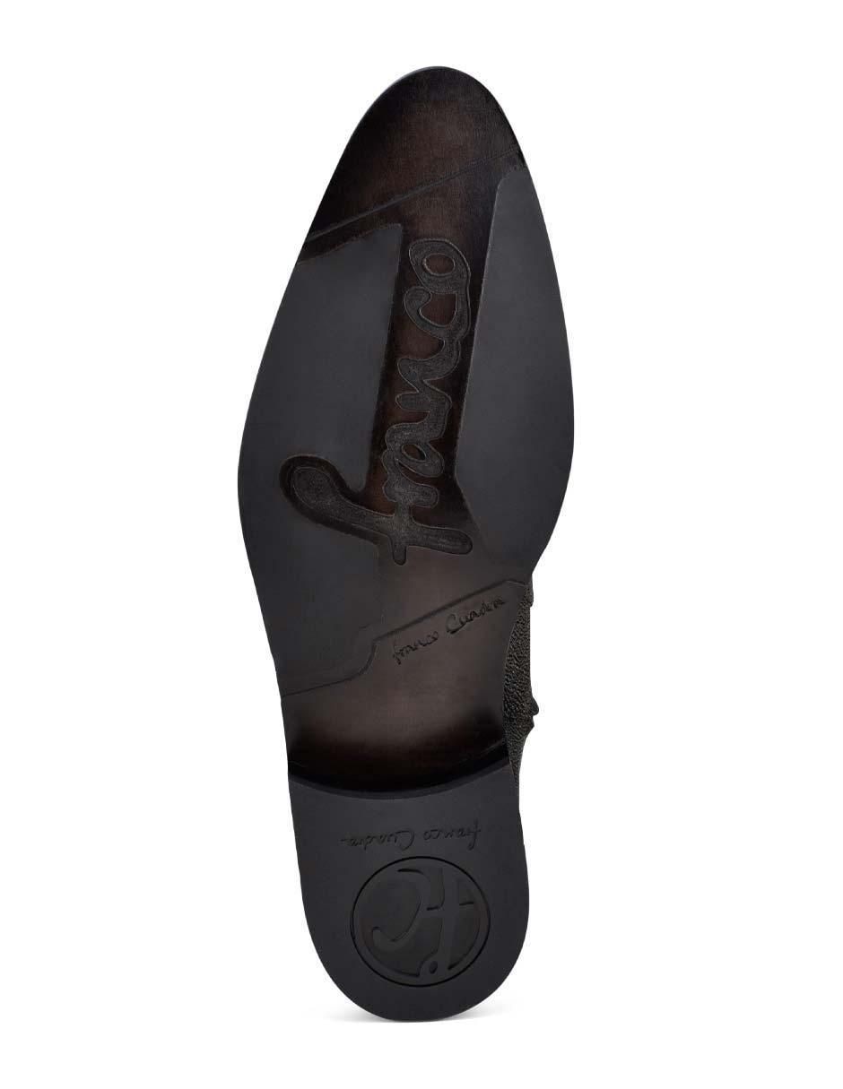 Botín de piel para hombre 8