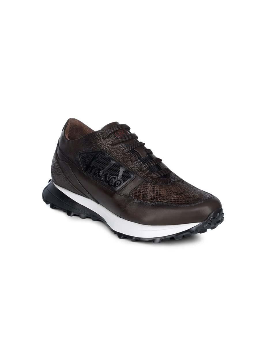Tenis de piel para hombre