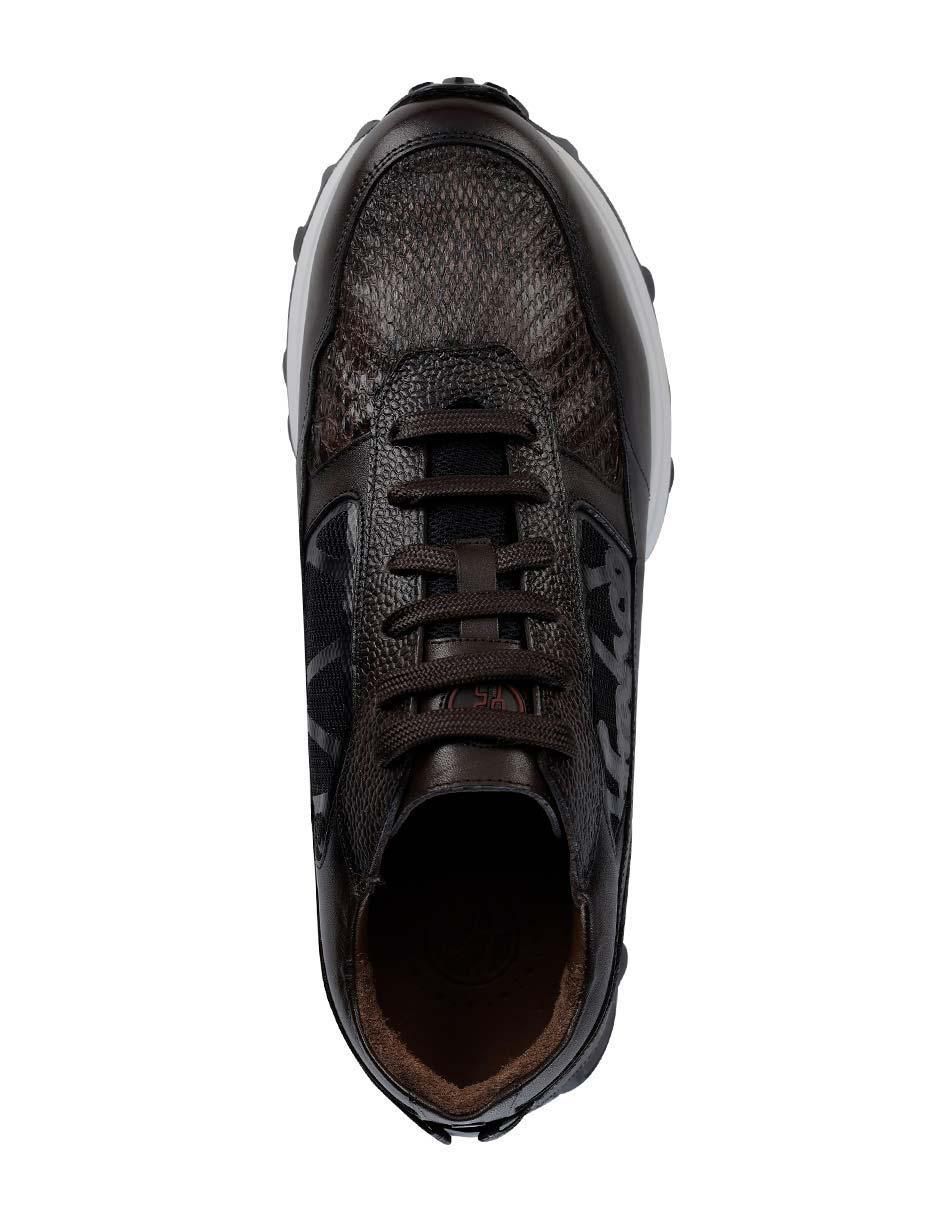 Tenis de piel para hombre 6