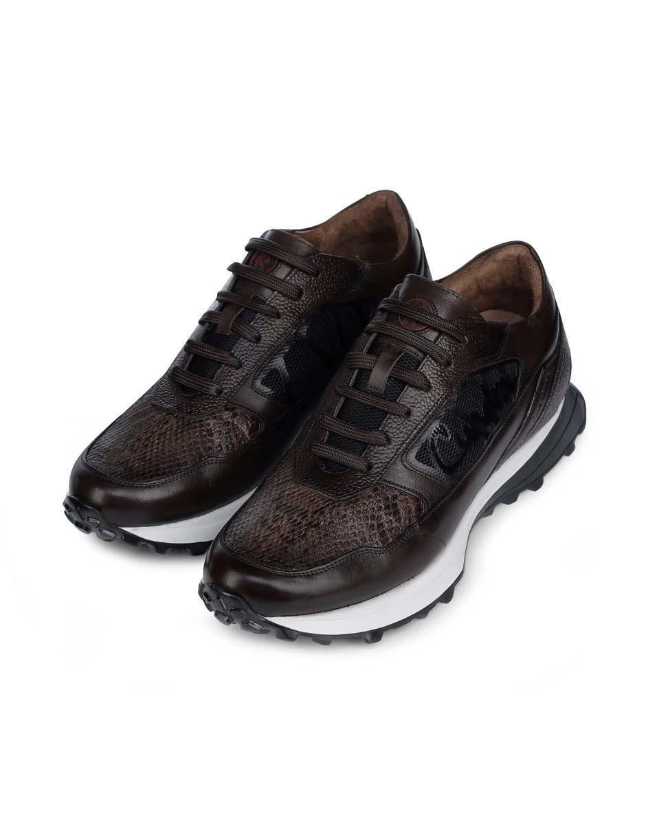 Tenis de piel para hombre 7