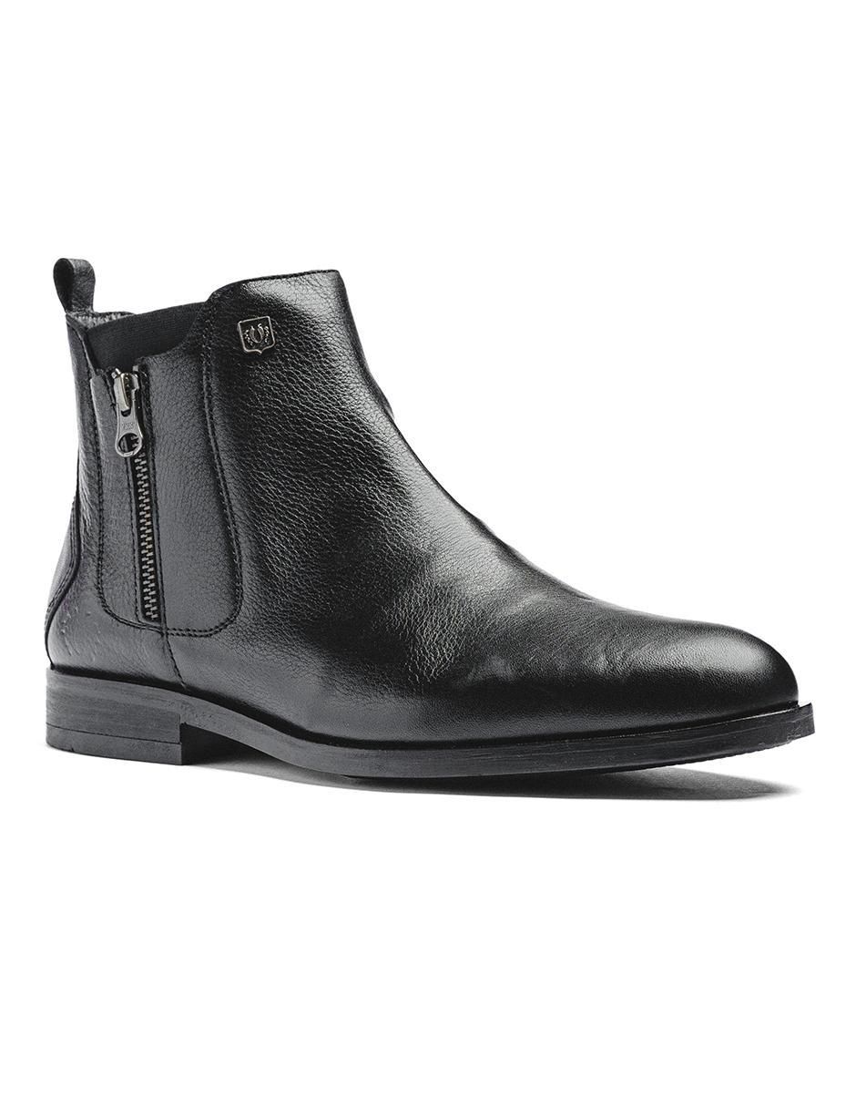Botín de piel para hombre
