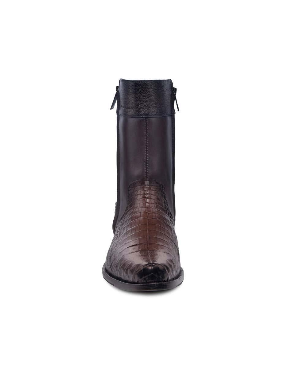 Botín de piel para hombre 4
