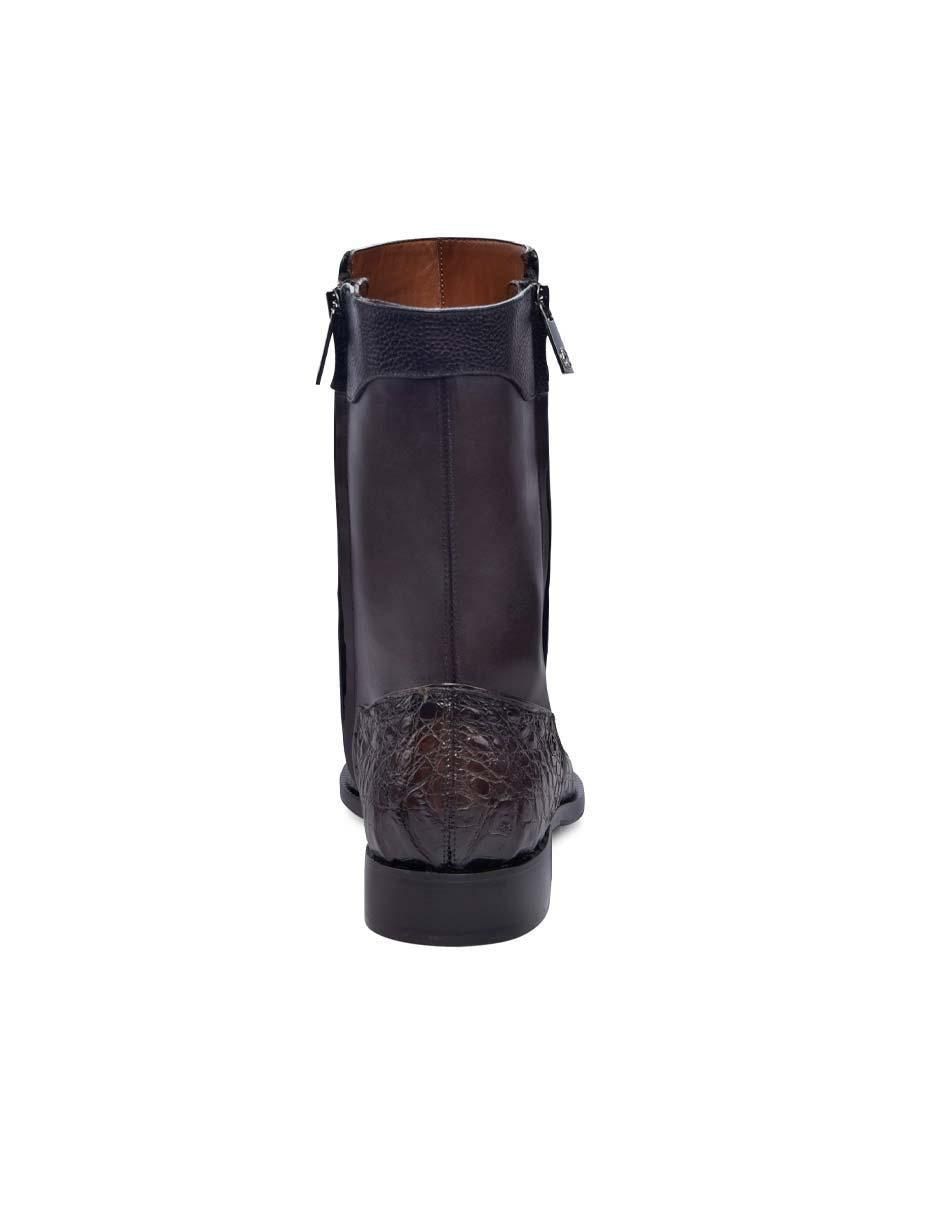 Botín de piel para hombre 6