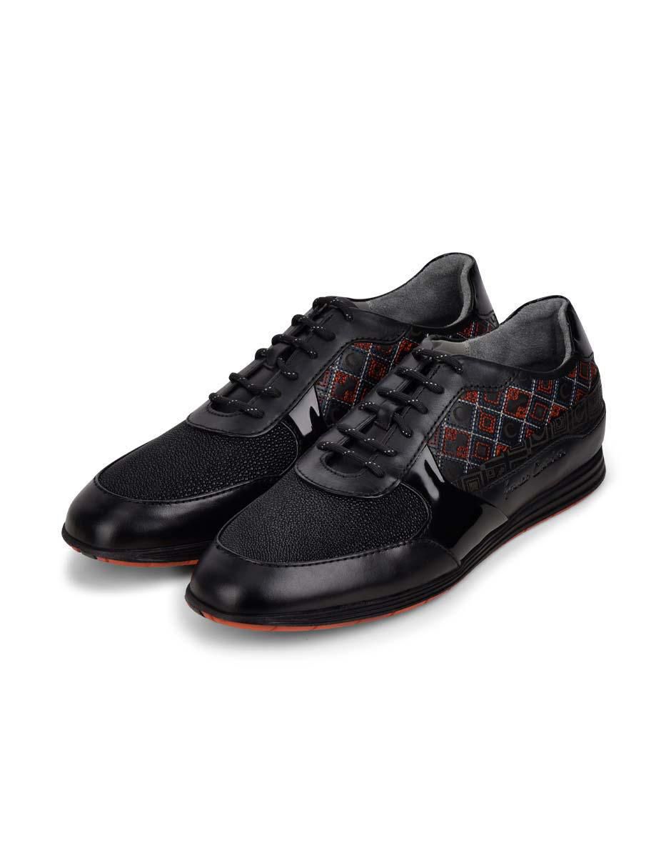 Tenis de piel para hombre 7