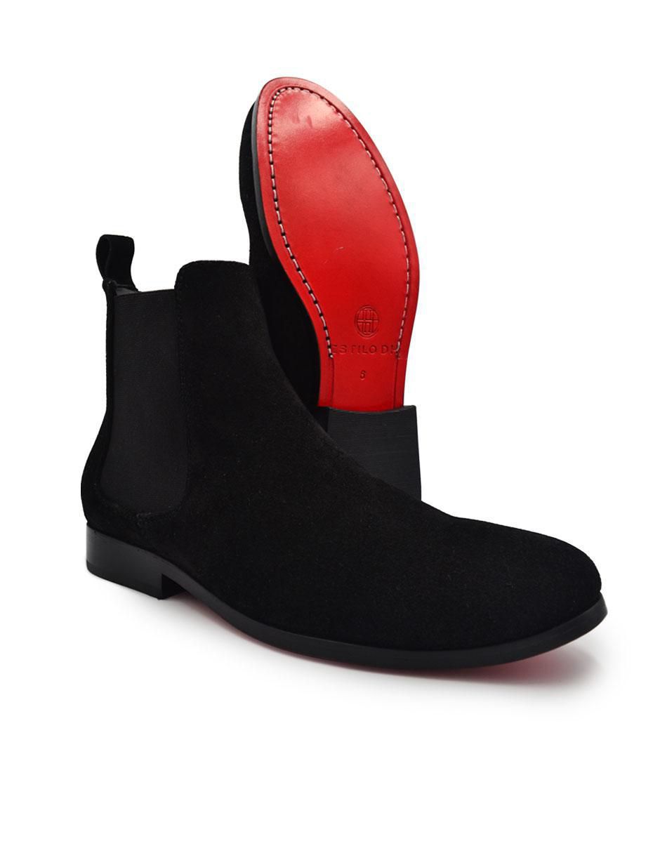 Botín de piel para hombre 3