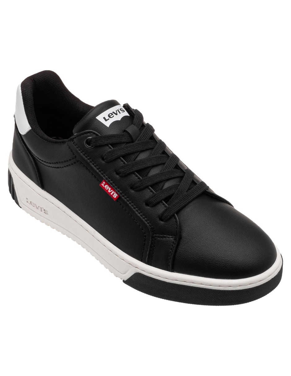 Tenis de piel para hombre