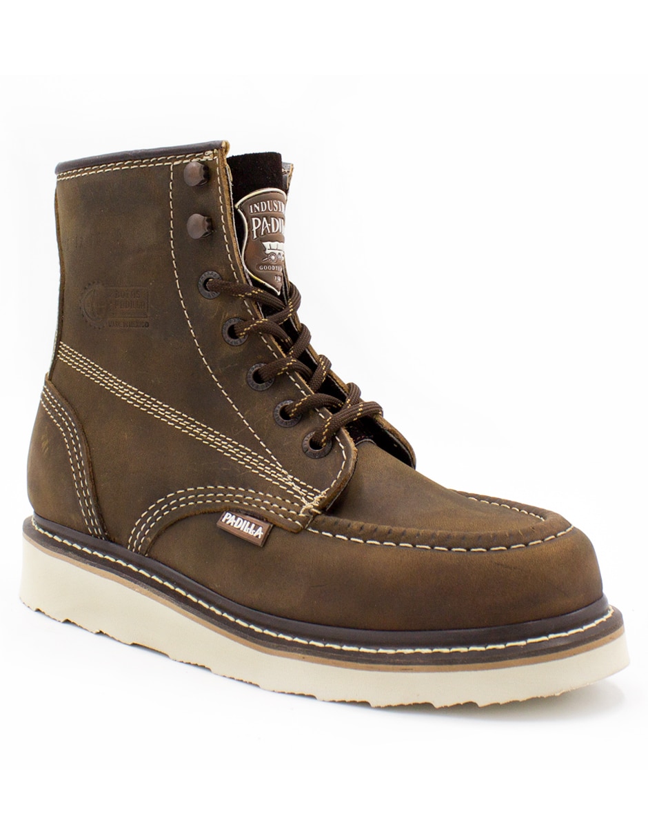 Bota Crazy Tabaco de piel para hombre