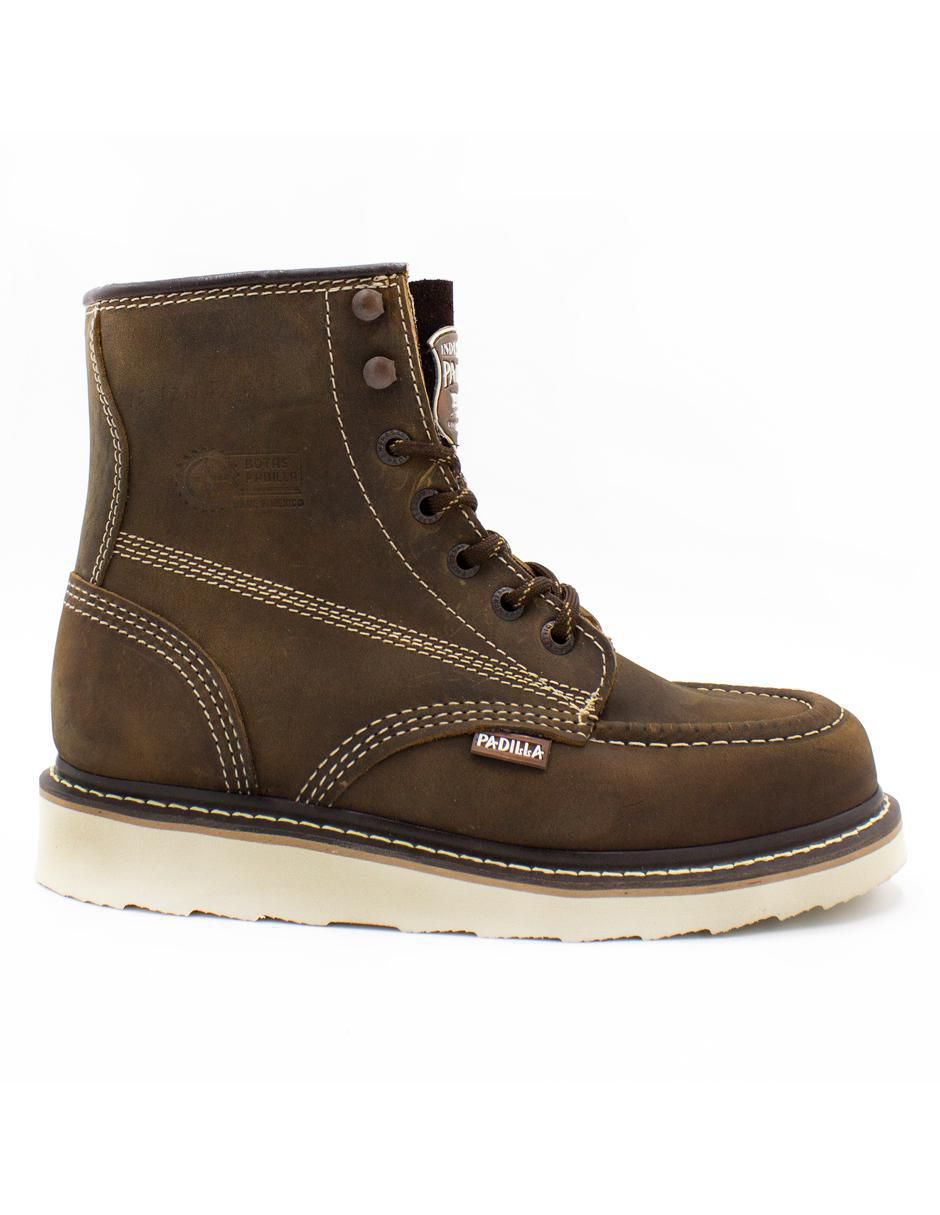 Bota Crazy Tabaco de piel para hombre 3