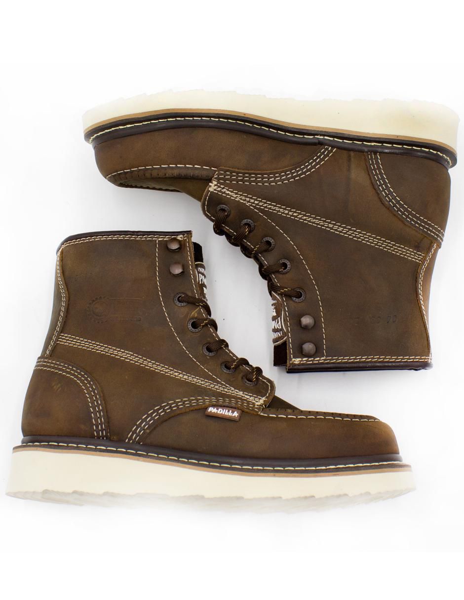 Bota Crazy Tabaco de piel para hombre 6