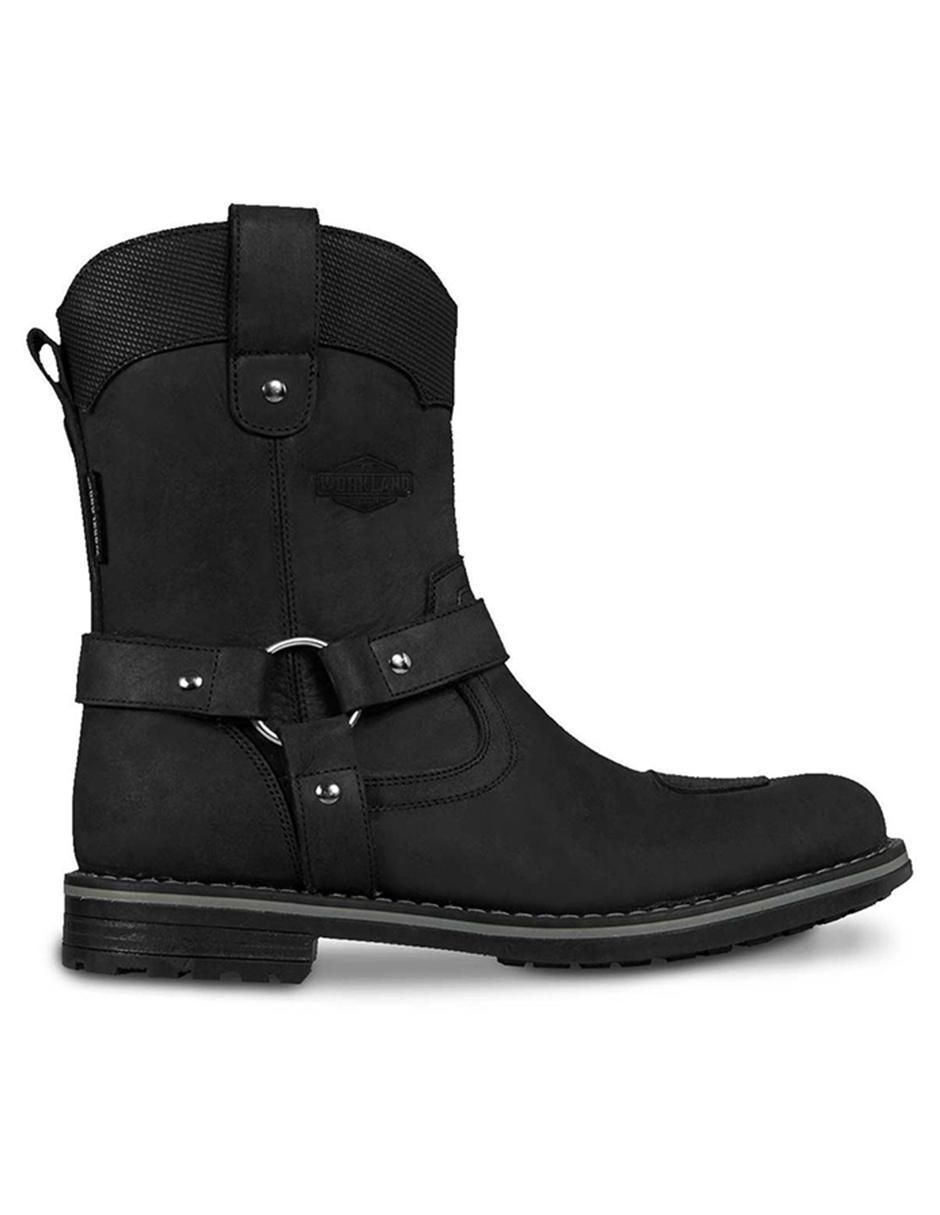 Bota de piel para hombre