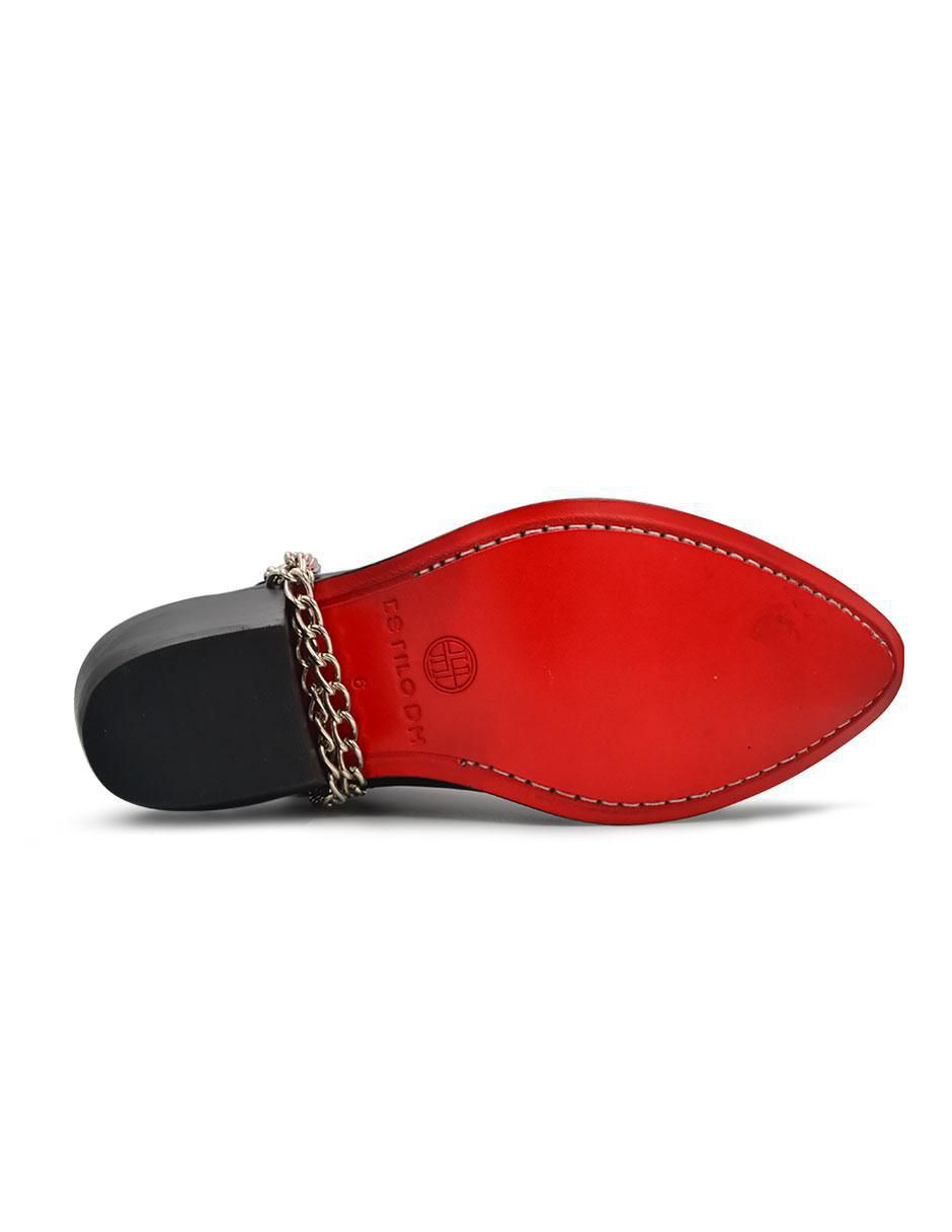 Botín de piel para hombre 4