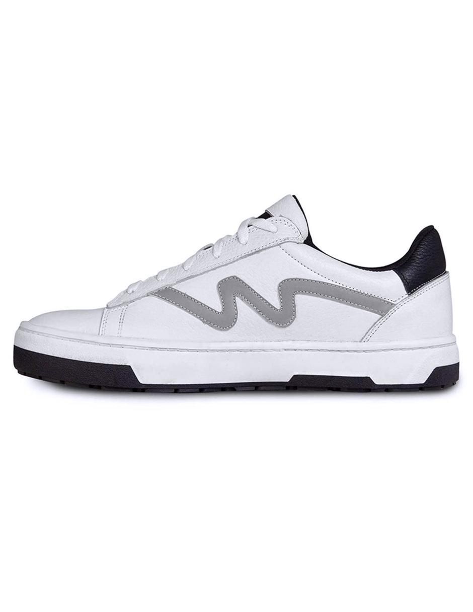Tenis de piel para hombre 5