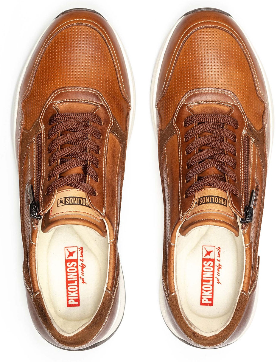 Tenis de piel para hombre 4