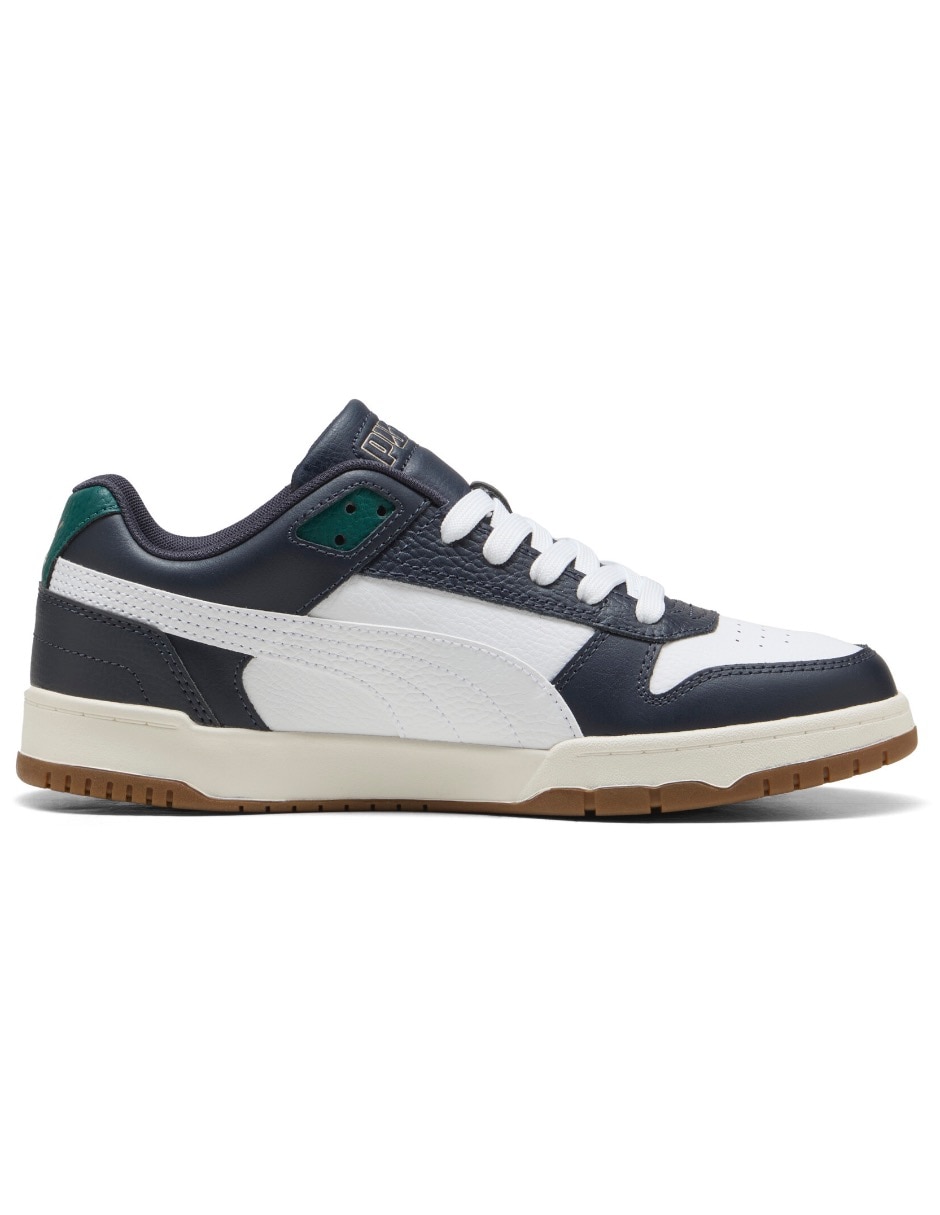 Tenis de piel rbd game low para hombre