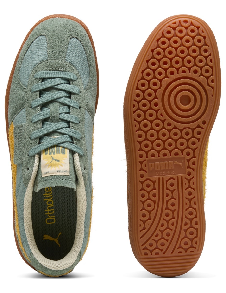 Tenis de piel Palermo Weathered para hombre 4