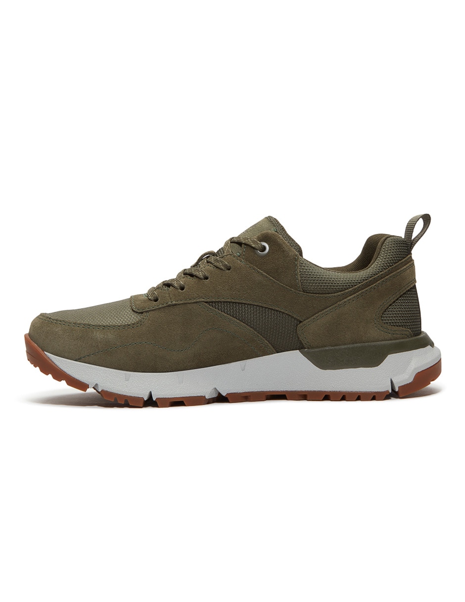 Tenis de piel voyager park para hombre 7