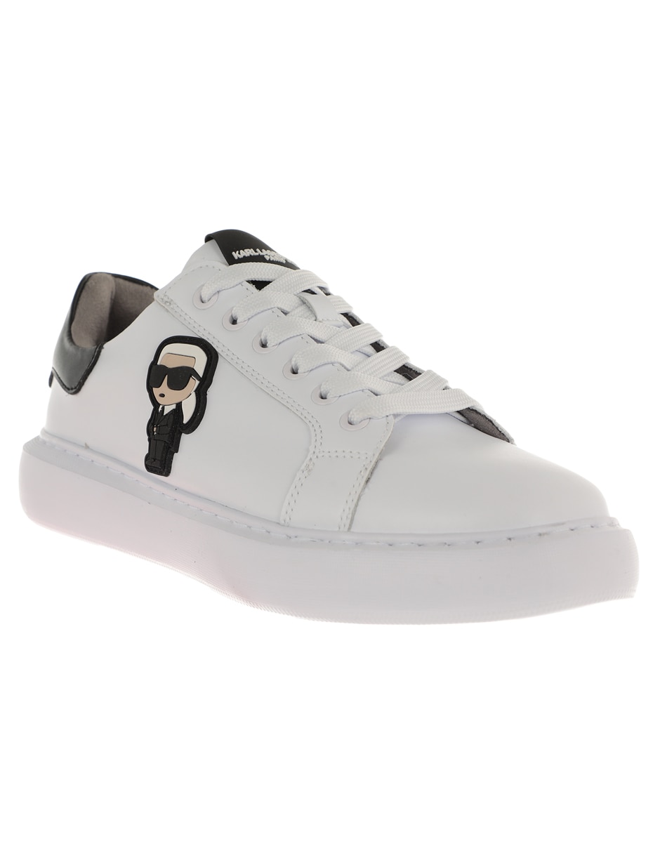 Tenis de piel para hombre
