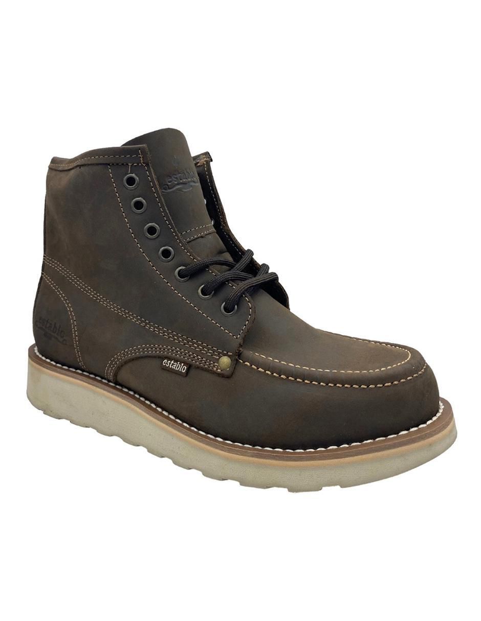 Bota/botín establo 518 "de" piel "para hombre"