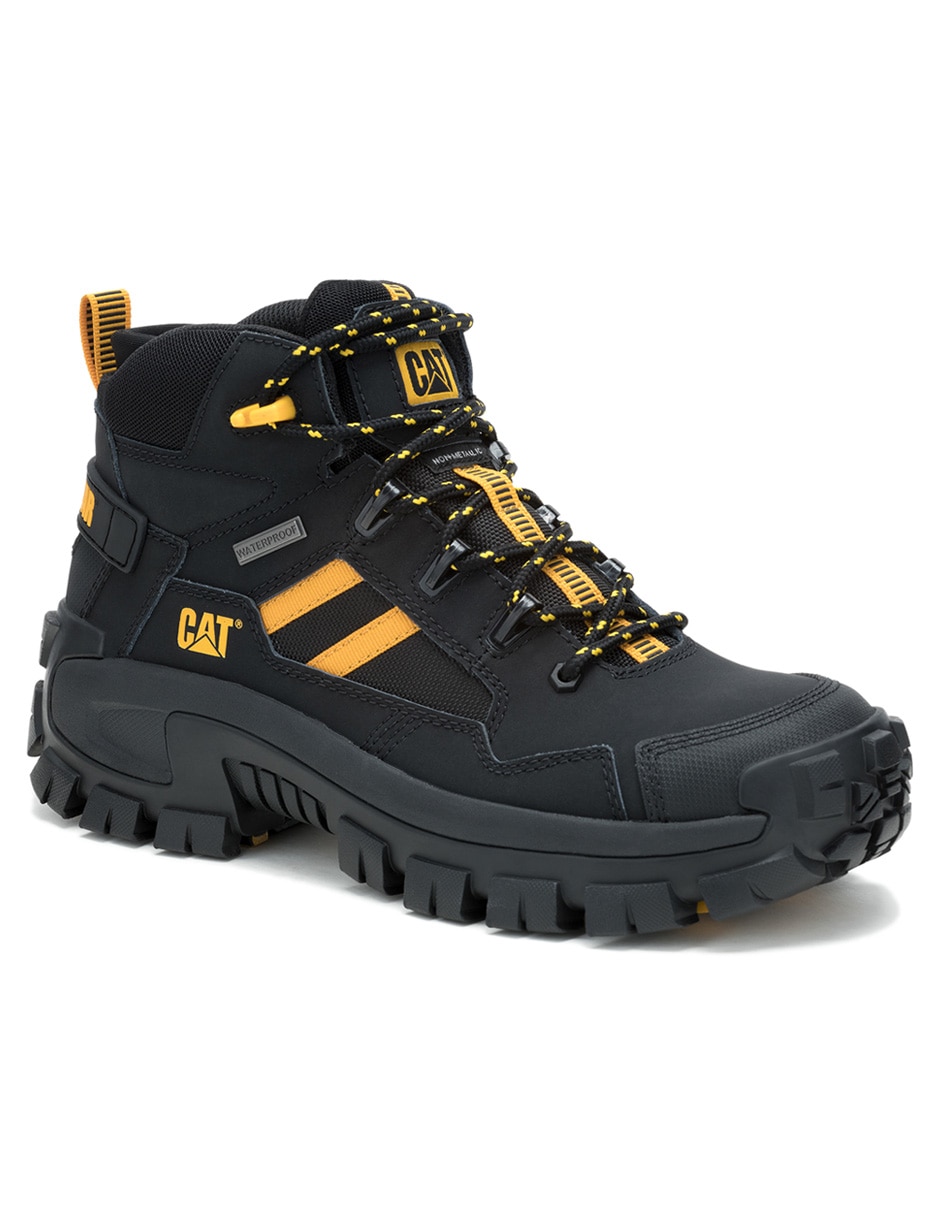 Bota industrial de cuero y piel