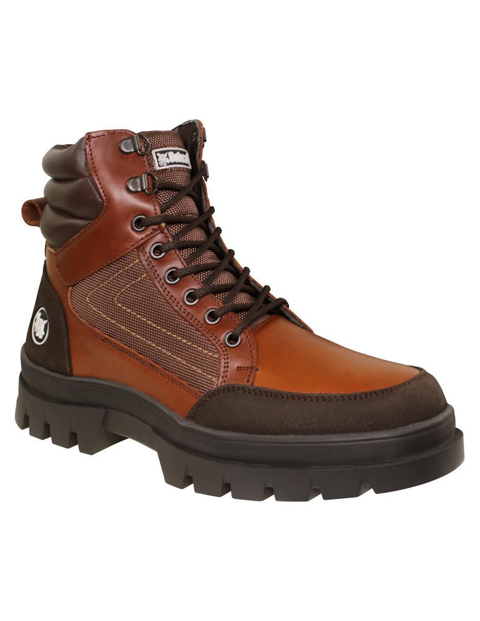 Bota de piel para hombre