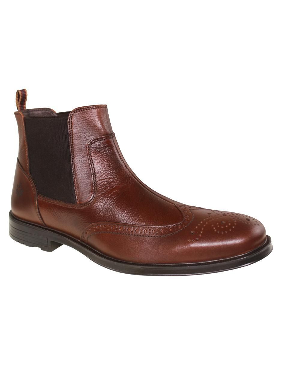 Botín de piel para hombre 1